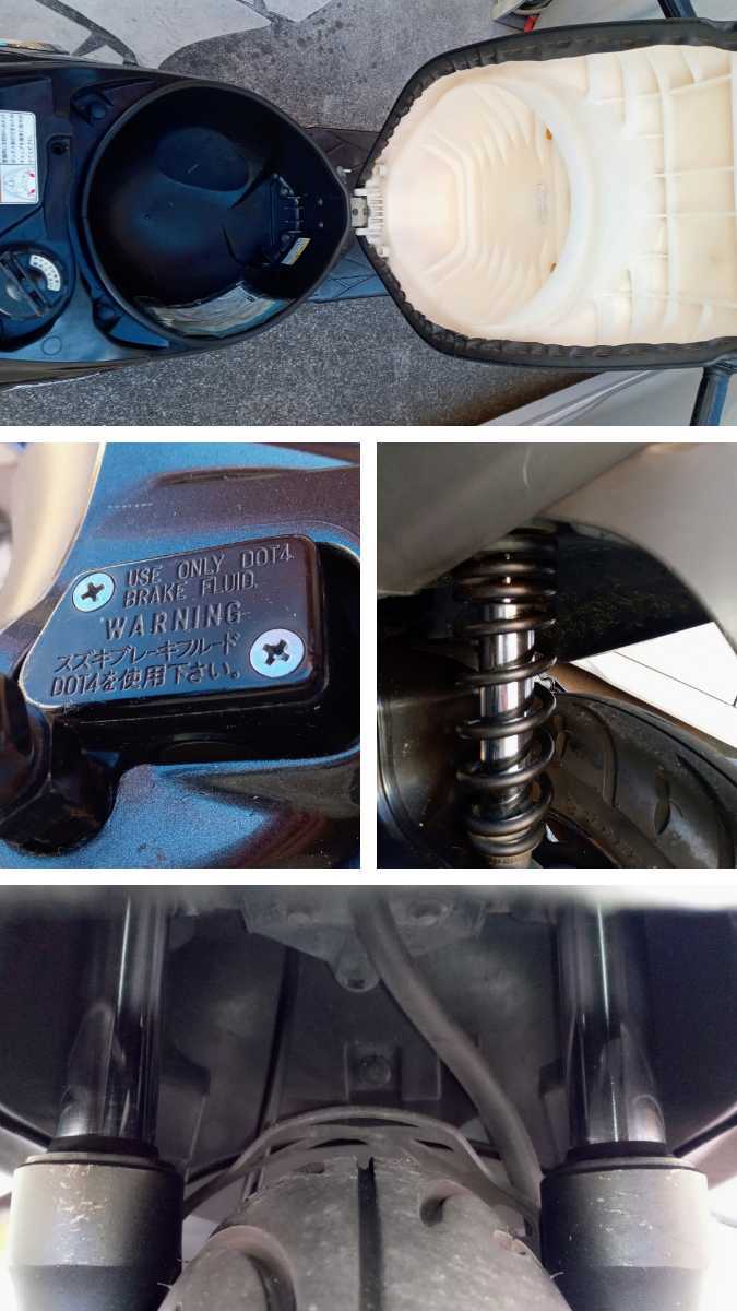 アドレスV125G 約40000km 規制後モデル karatebih.ba