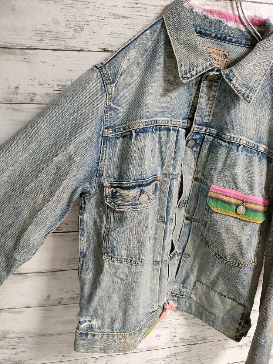 BTSジミン着用 ポロラルフローレン デニムジャケット POLO SPORT RALPH