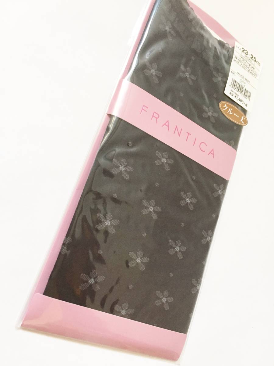  новый товар смешанный ассортимент магазин товар FRANTICA Crew длина носки цветок точка черный сделано в Японии 