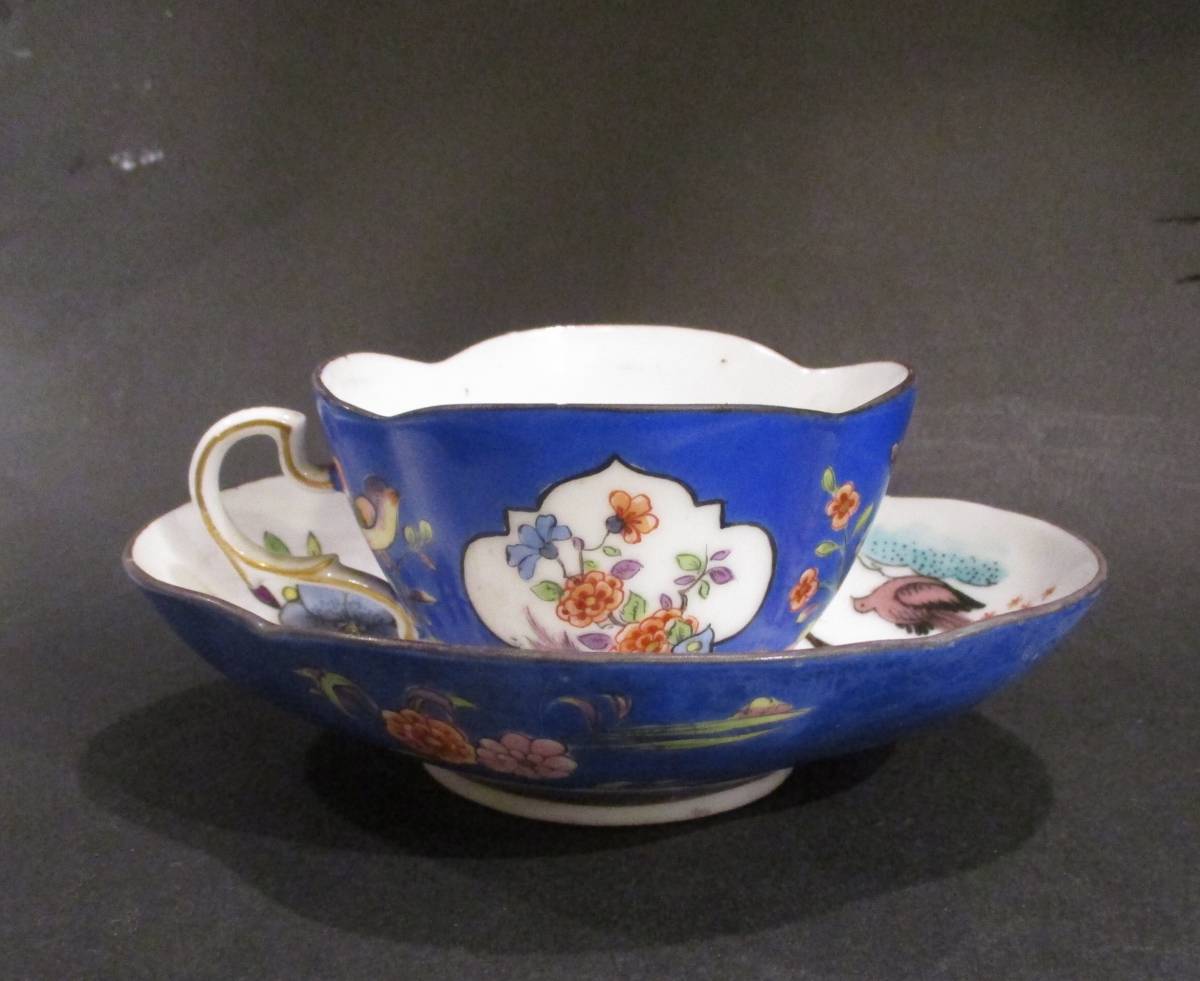 * antique dress ten cup / saucer japonizm20 century the first period 