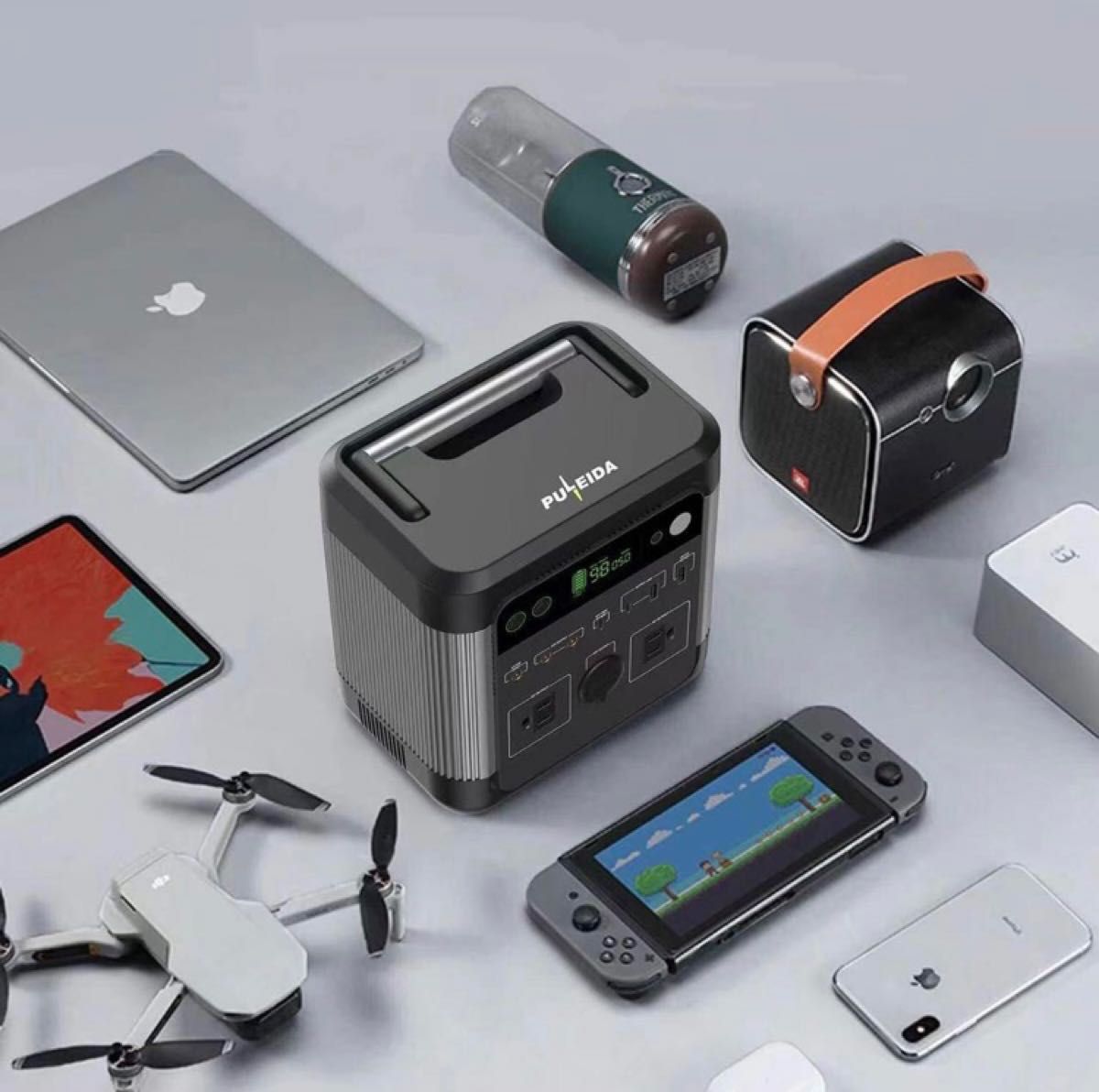 Puleida ポータブル電源 大容量 140000mAh/518Wh最後一個 アウトドア、釣り、旅行用品 その他アウトドア用品