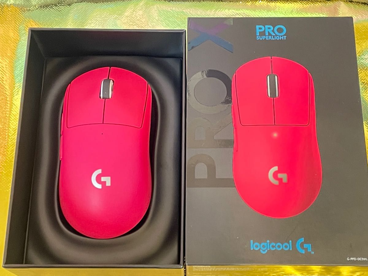 中古品】ロジクール PRO X SUPERLIGHT ワイヤレス ゲーミング マウス G