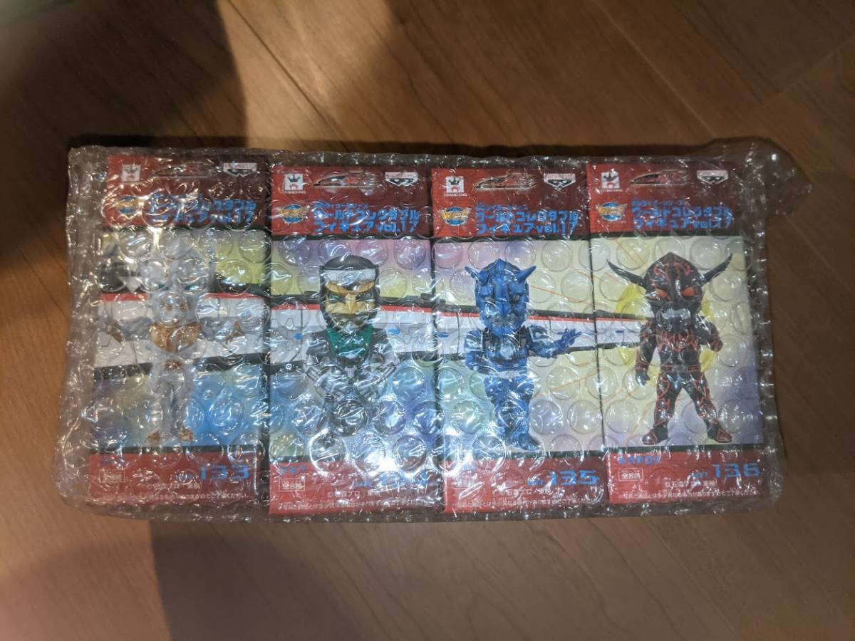 バンプレスト製 仮面ライダー ワールドコレクタブルフィギュア Vol.17 全8種セット