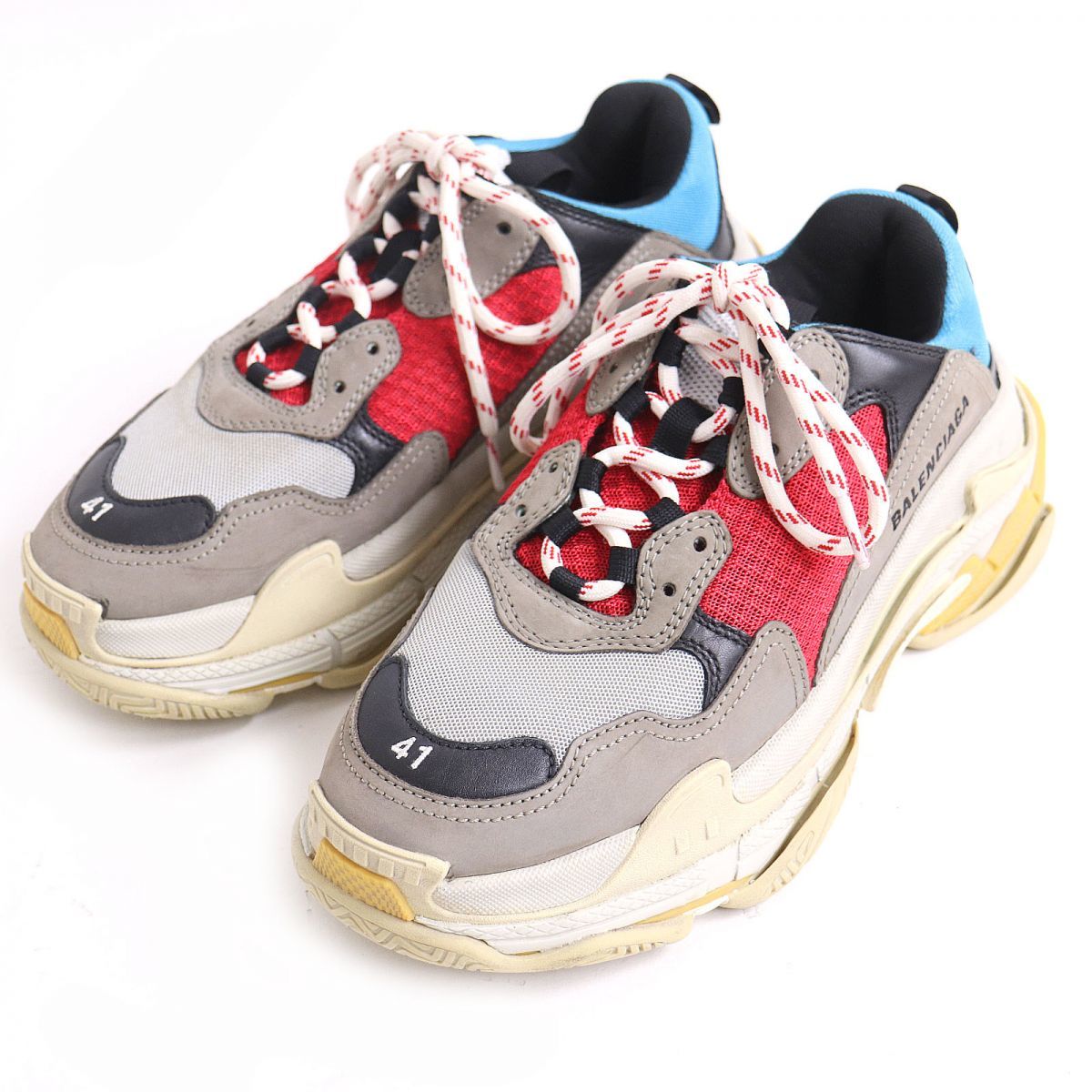 人気商品！】 レア 美品 balenciaga triple s トレーナー バイカラー