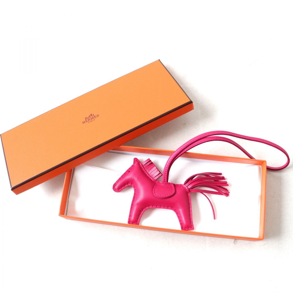 未使用品◎フランス製 HERMES エルメス ロデオチャーム PM バッグ