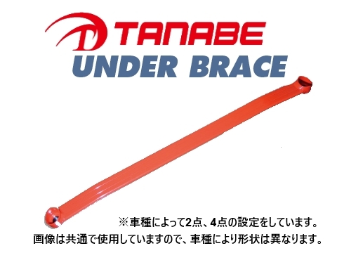 送料無料 タナベ アンダーブレース (フロント) フィールダー ハイブリッド NKE165G　UBT18_画像1