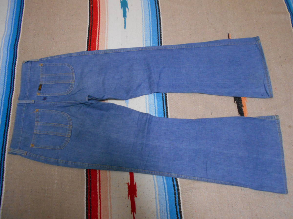 在庫有】 VINTAGE USA IN MADE ビンテージ ベルボトム Lee 半世紀前