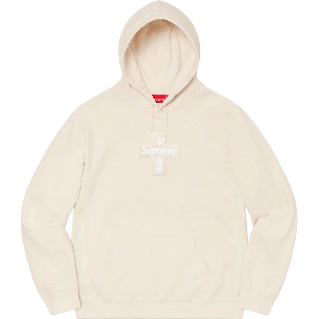 supreme box logo hooded sweatshirt プラム