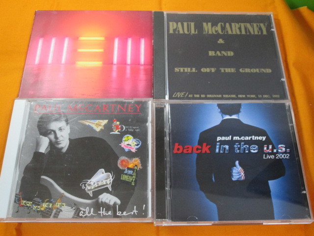 ♪♪♪ ポール・マッカートニー Paul McCartney 『 Back In The U.S. 』『 New 』『 Still Off The Ground 』『 All The Best! 』♪♪♪_画像1
