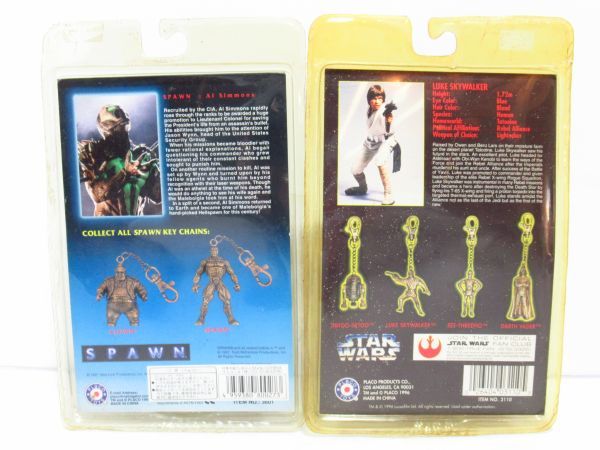 STARWARS　SPAWN　ダイキャストキーチェイン　キーホルダー　2個セット　[skb1212]_画像4