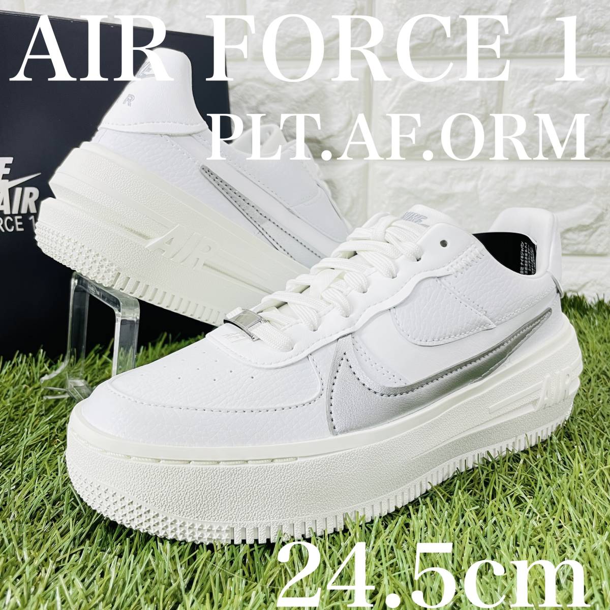 NIKE AIR FORCE1 SAGE LOW エアフォース1 白 25-