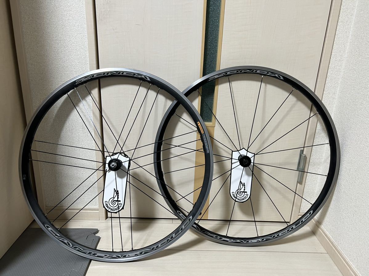 買い物 カンパニョーロ ZONDA C17 シマノ用 前後セット 17C CAMPAGNOLO