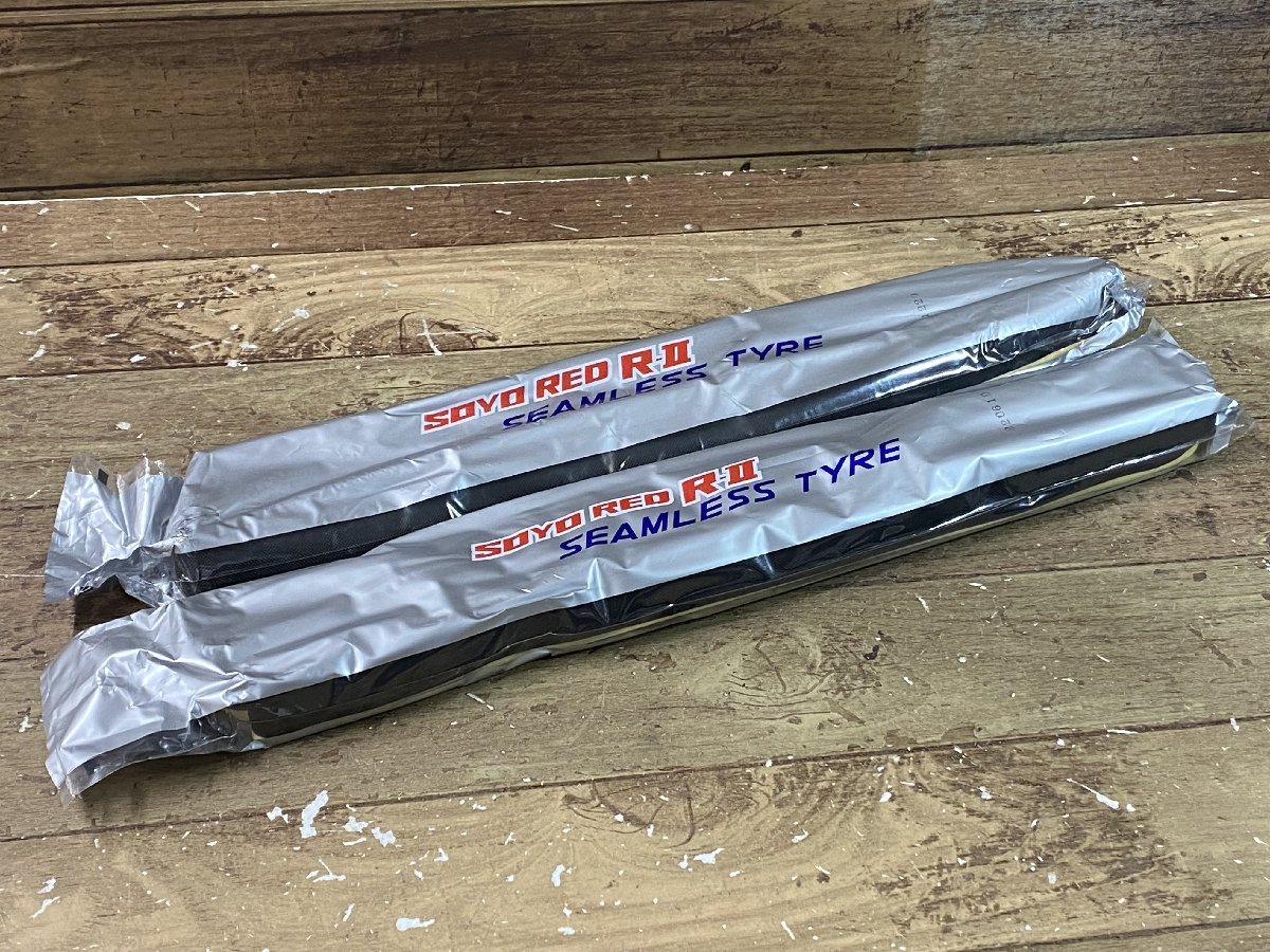 GH728 ソーヨー SOYO シームレス レッドR-2 (競輪規格) チューブラー