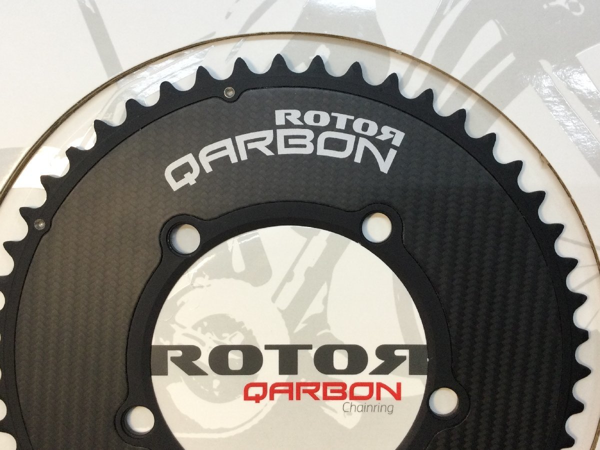 FY510 ローター ROTOR QARBON NO-Q AERO アウター チェーンリング PCD110 50T 5アーム_画像5