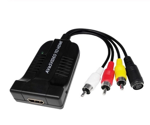 S44 S端子, コンポジット端子 - HDMI 変換器 コンバーター S-VHS AV端子 ゲーム機 PS2の画像2