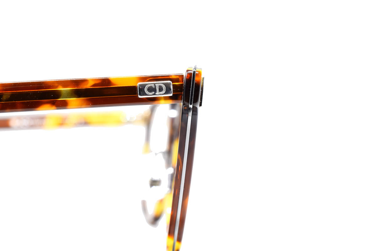 未使用品 上代925ドル DIOR HOMME BLACKTIE2.0o 48-24 ウェリントン チタンシートメタル メガネ サングラス フレーム日本製 ディオールオム_画像4