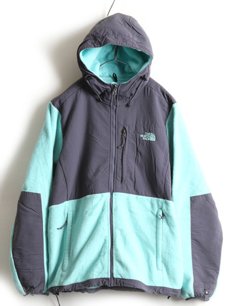 大きいサイズ XL ■ ノースフェイス フード付き デナリ ジャケット ( レディース ) The North Face フリース ブルゾン ジャンパー Denali_画像1