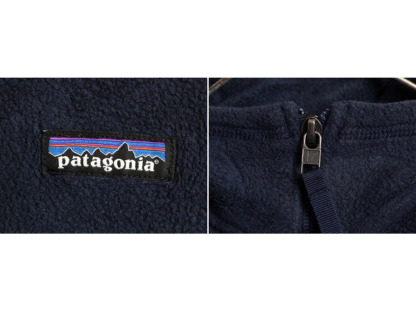 希少サイズ XS ■ 18年製 パタゴニア クラシック シンチラ フリース ジャケット ( レディース ) 古着 Patagonia ジャンパー アウトドア 紺_画像4