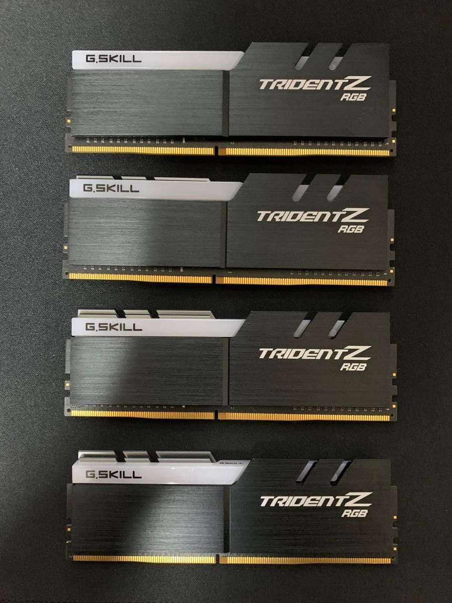 G.Skill DDR4-3000 Trident Z RGB 8GB×4 32GB 動作確認済み