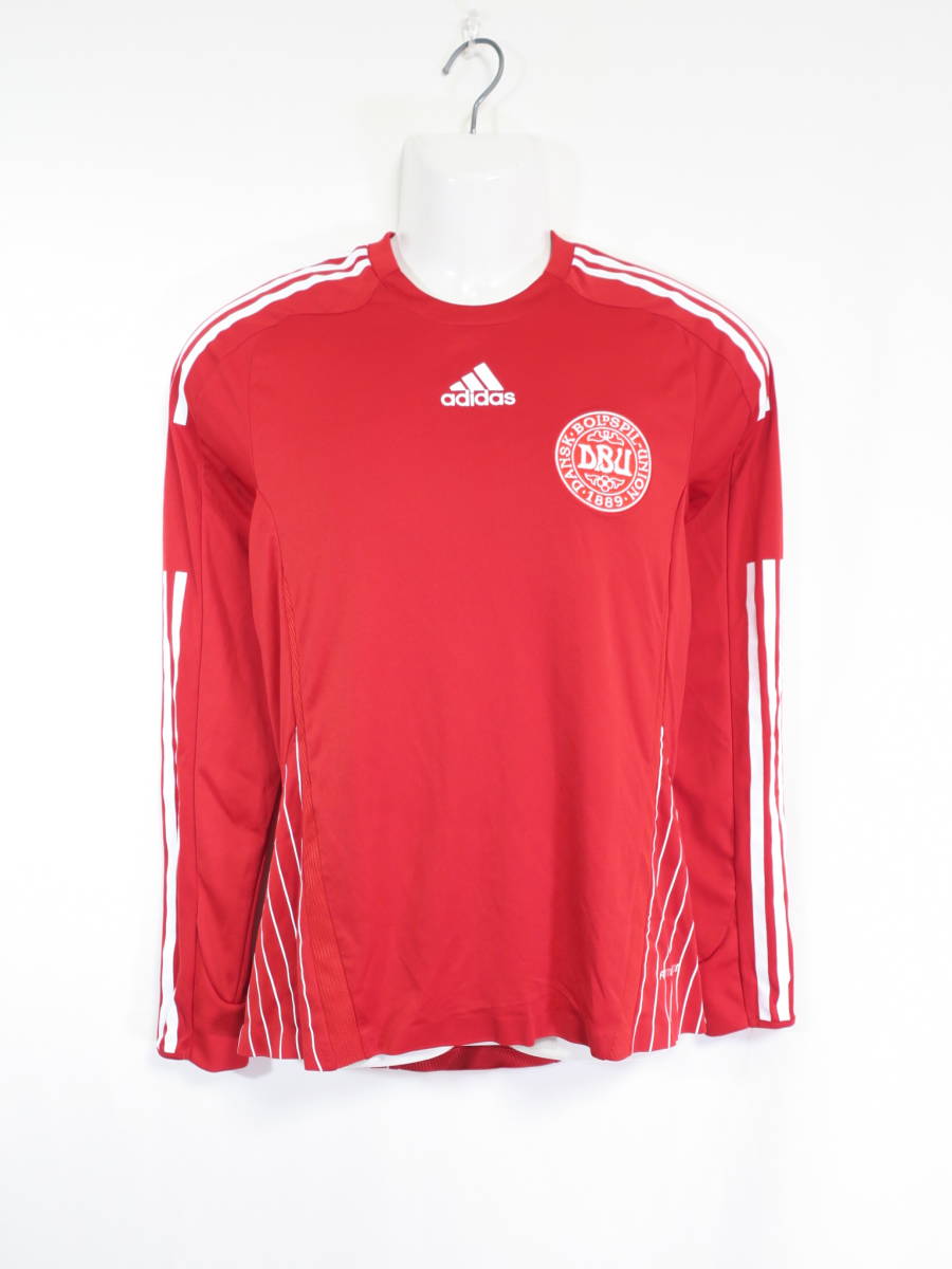 デンマーク 代表 2008 ホーム ユニフォーム 長袖 アディダス ADIDAS Denmark サッカー シャツ