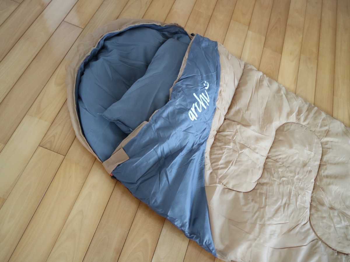 新品 2個セット 枕付き シュラフ キャンプ 寝袋 高機能 オールシーズン 