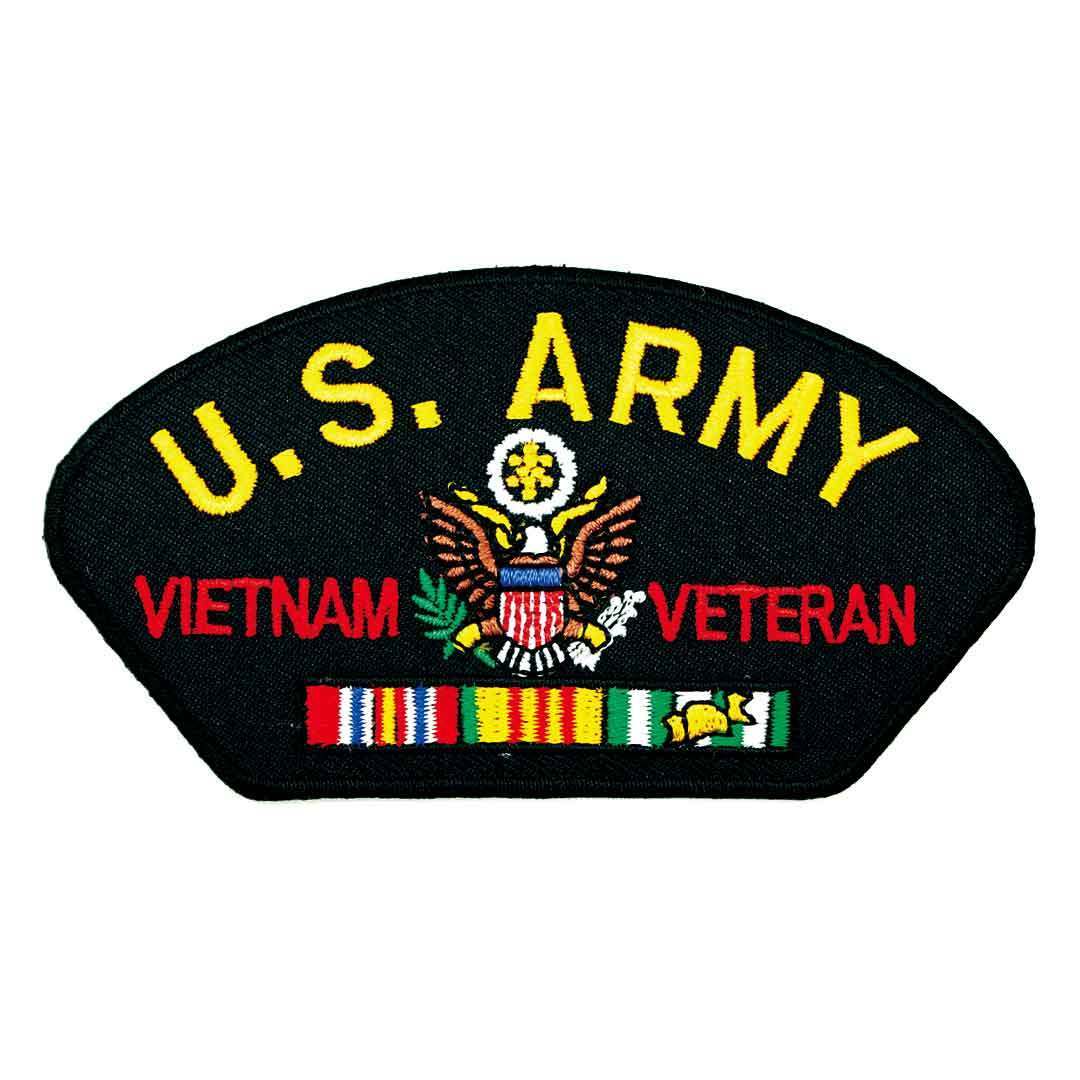 ワッペン アイロンワッペン U.S.ARMY VIETNAM ミリタリー アーミー 軍物 簡単貼り付け アップリケ 刺繍 裁縫_画像1