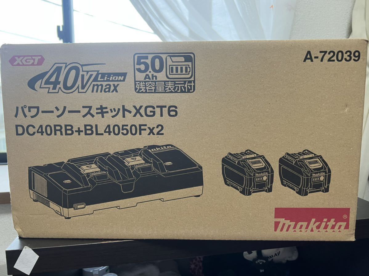 マキタパワーソースキットXGT6 新品未使用品 aka.ac.id