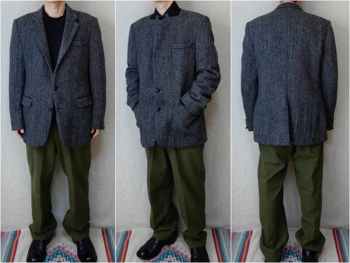 Harris Tweed Wool Tweed Jacket 1990s BIRKDALE Made in CANADA ハリスツイード ツイードジャケット ウールジャケット 1990年代_画像10