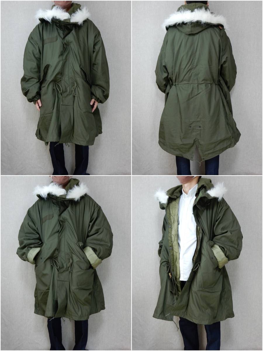 US ARMY M-65 FISHTAIL PARKA X-LARGE Fullset Deadstock ② Vintage