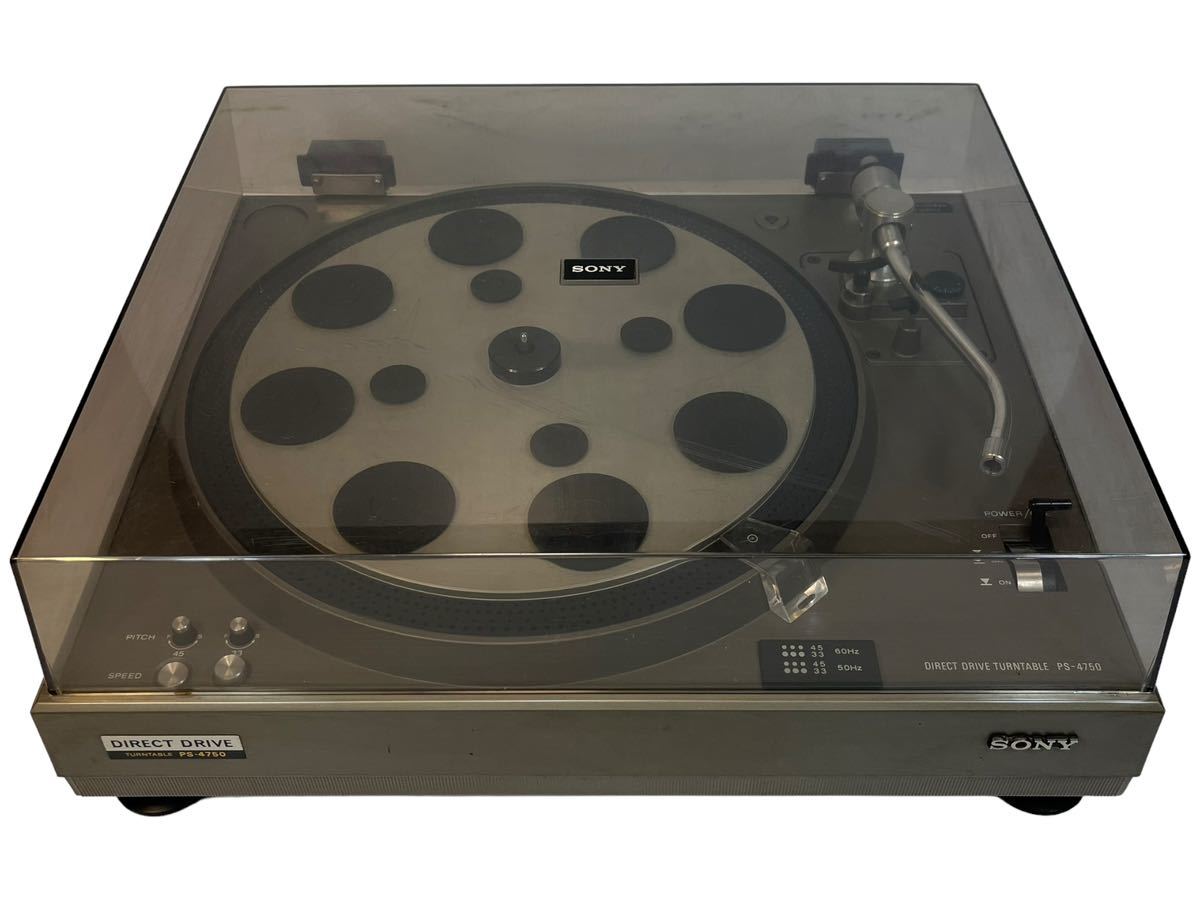 超激安 SONY PS-4750 レコードプレーヤー ターンテーブル agapeeurope.org