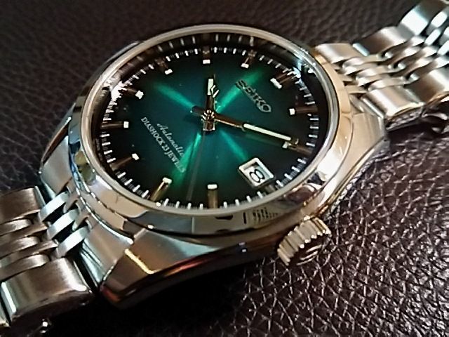 激レア セイコー レトロ メカニカル SEIKO SARB007 Green Dial  6R15搭載(プロスペックス)｜売買されたオークション情報、yahooの商品情報をアーカイブ公開 - オークファン（）