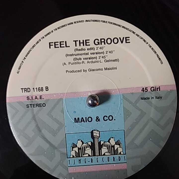 12inch イタリア盤/MAIO & CO. FEEL THE GROOVE_画像4