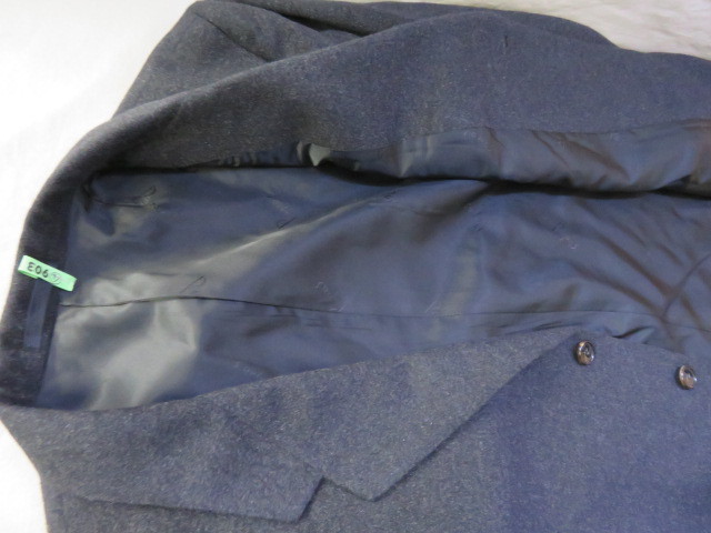 ☆クリーニング済 高級 上質 papas パパス ウールテーラードジャケット 3釦 3B アンゴラ60% 毛40% サイズ50/L☆_画像3
