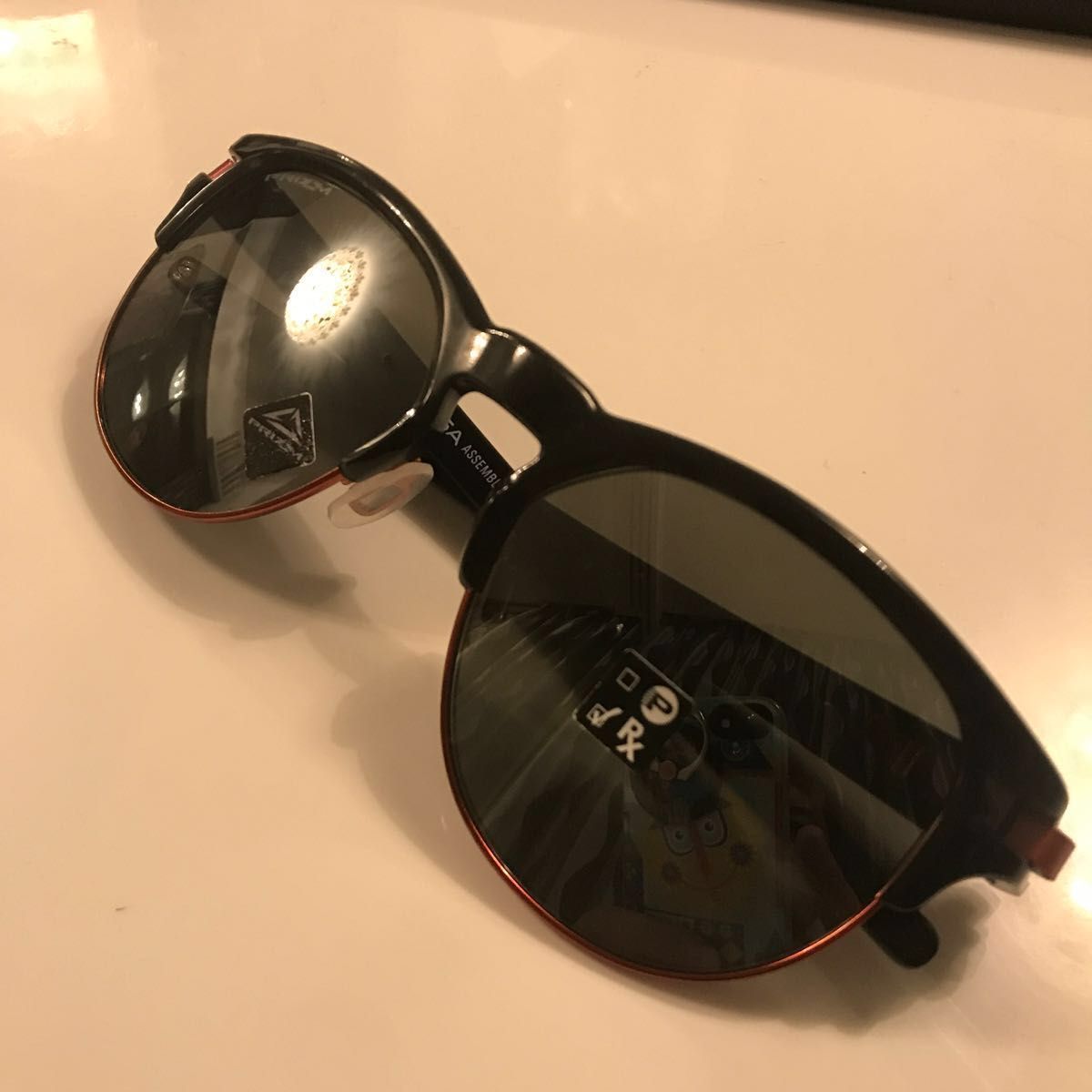 オークリー OAKLEY 未使用 サングラス oo6042 ブラック クリア 良質