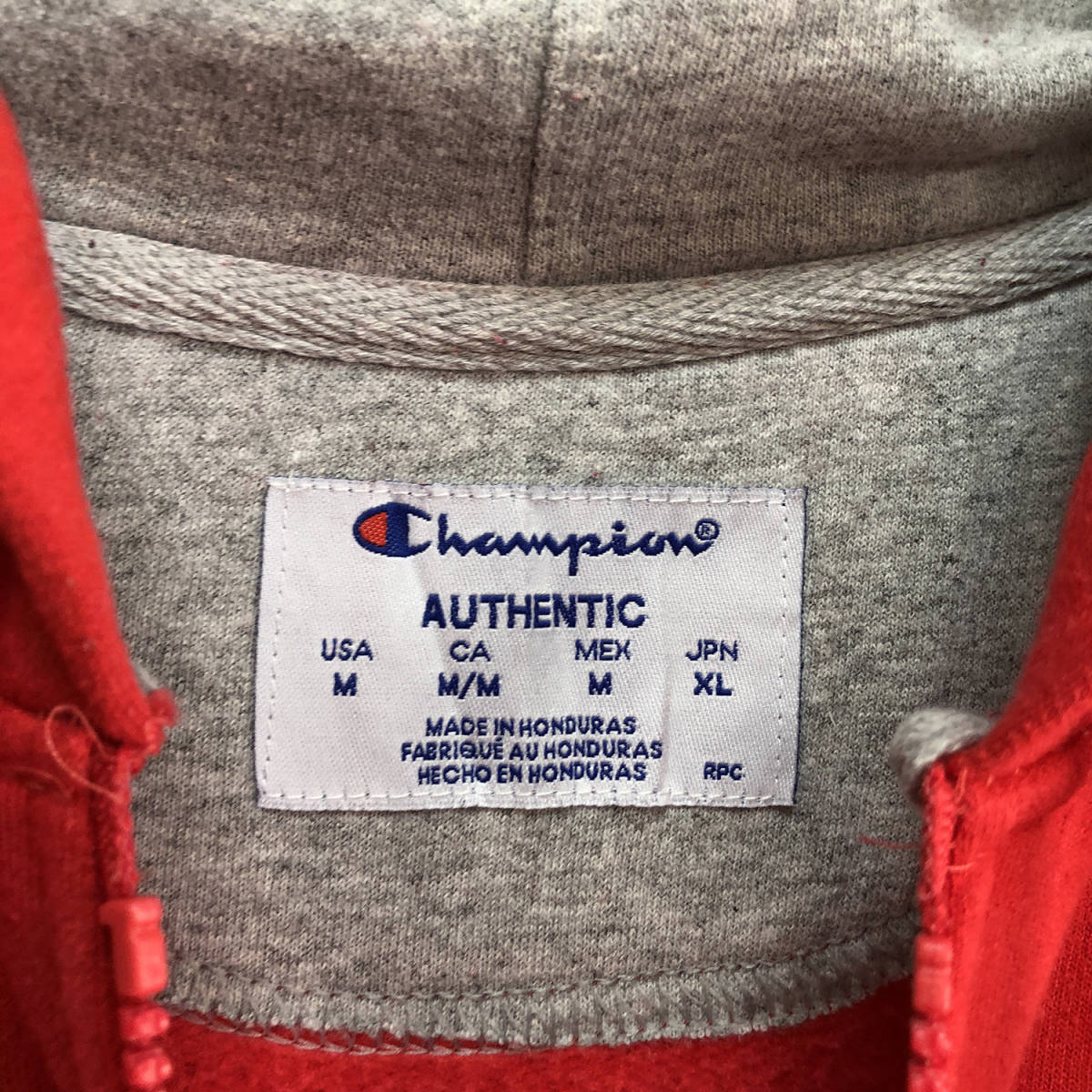 1000円スタート】USA古着 スウェット パーカー ジップアップ Champion