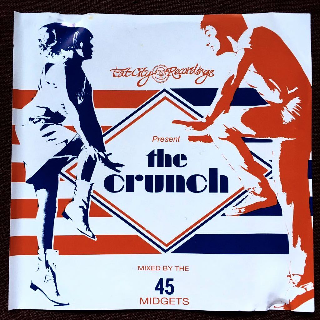 THE CRUNCH/MIX BY THE 45 MIDGETS/レアグルーヴ/音ネタ/ファンク/ソウル/ブラックネス/60〜70年代レア音源/ローファイ・サウンドMIX_画像2