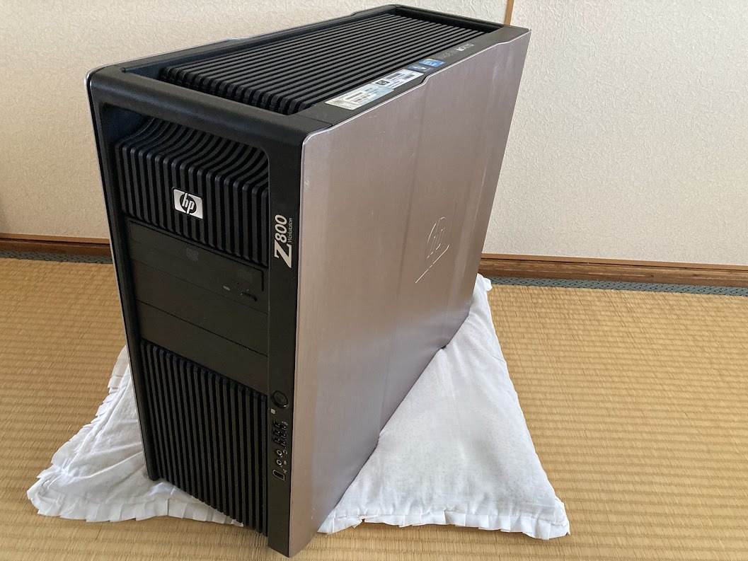 正規品質保証】 水冷式 Z800 Workstation HP Xeon Windows11Proにて