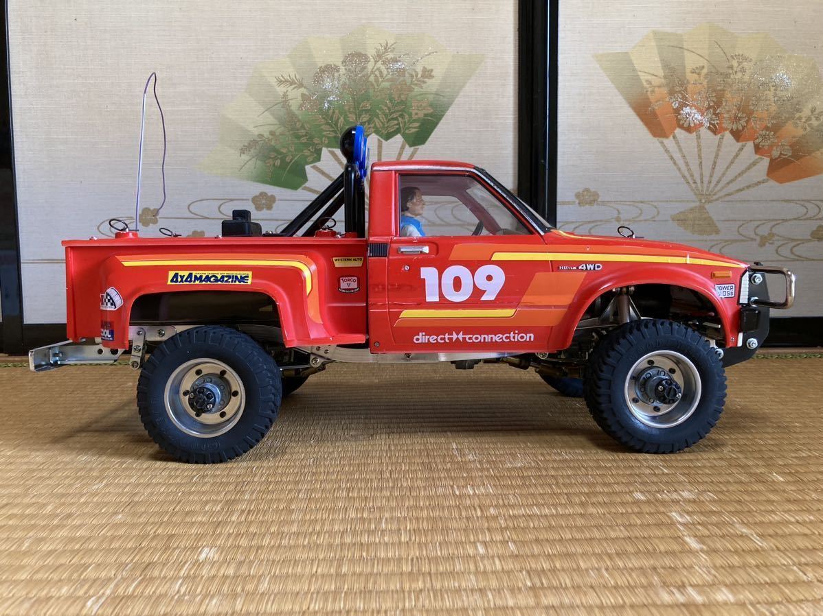 Yahoo!オークション - タミヤ 初代 トヨタハイラックス4WD Yahoo!オークション - タミヤ 初代 トヨタハイラックス4WD