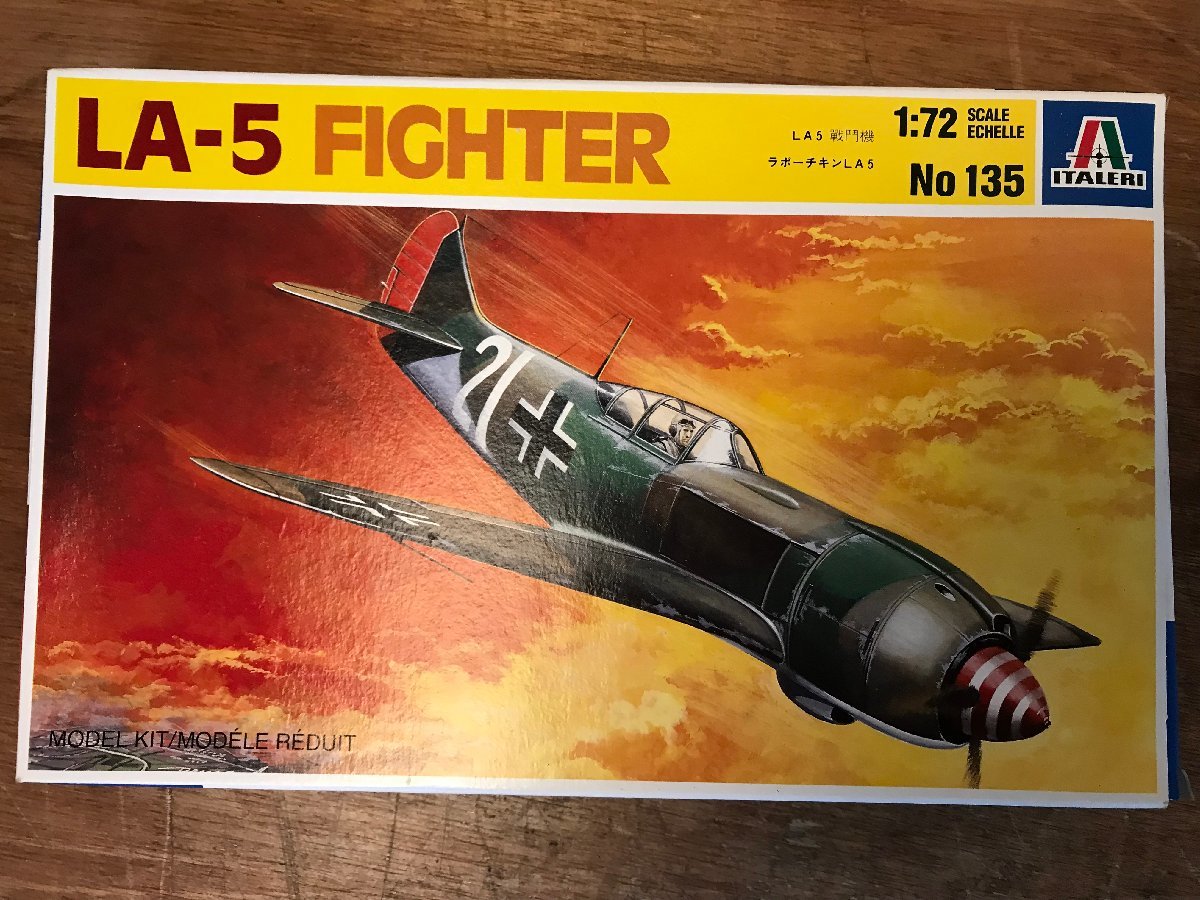 CC-8393■送料無料■ドイツ ラボーチキン LA-5 FIGHTER 1/72 イタレリ ITALERI 飛行機 戦闘機 模型 プラモデル 100g●未使用品/くGOら_画像3