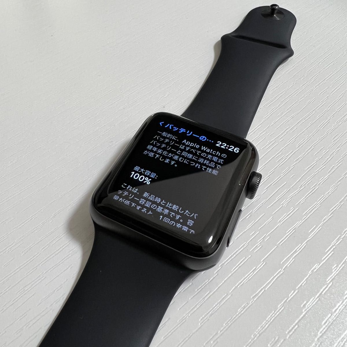 Apple Watch series3 42mm GPSモデル(黒)-serenyi.at