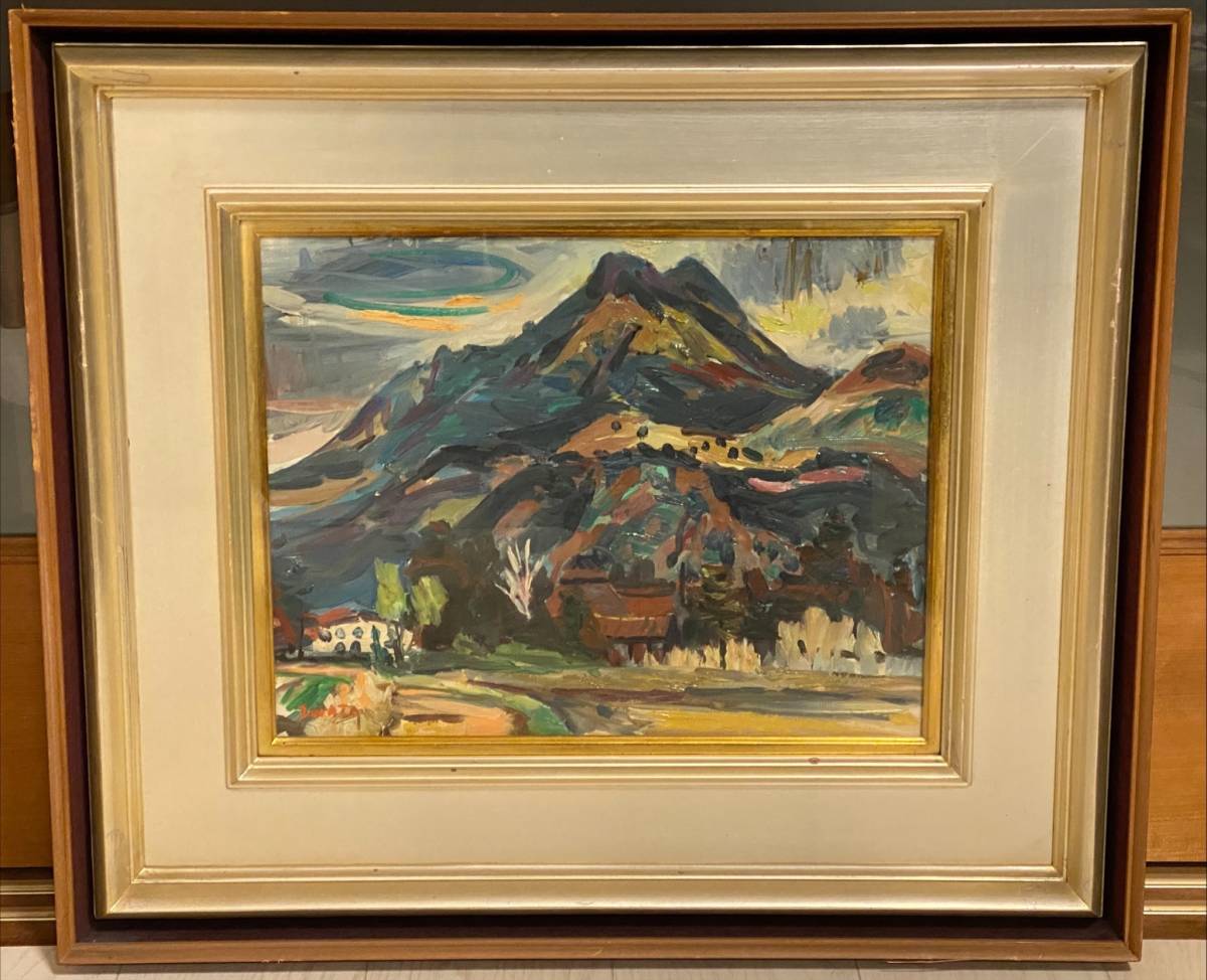 Yahoo!オークション - 「真作」 油絵 油彩 風景 絵画 サイン有り Yahoo!オークション - 「真作」 油絵 油彩 風景 絵画 サイン有り