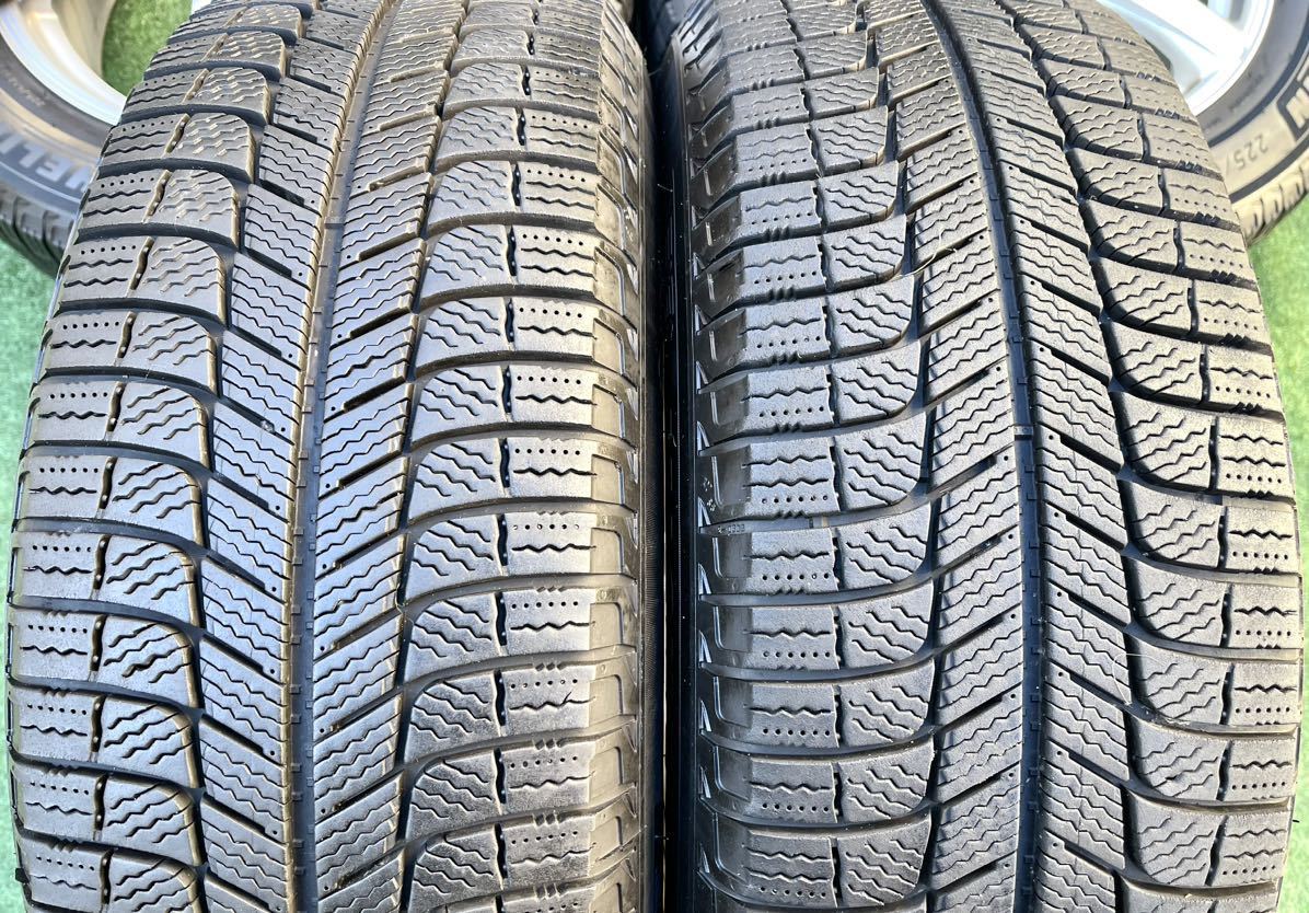 BS BALMINUM 17インチ アルミホイール＆MICHELIN 225/65R17 4本セット★レクサスNX ハリアー RAV4 エクストレイル CX-5 CX-8等に_画像2