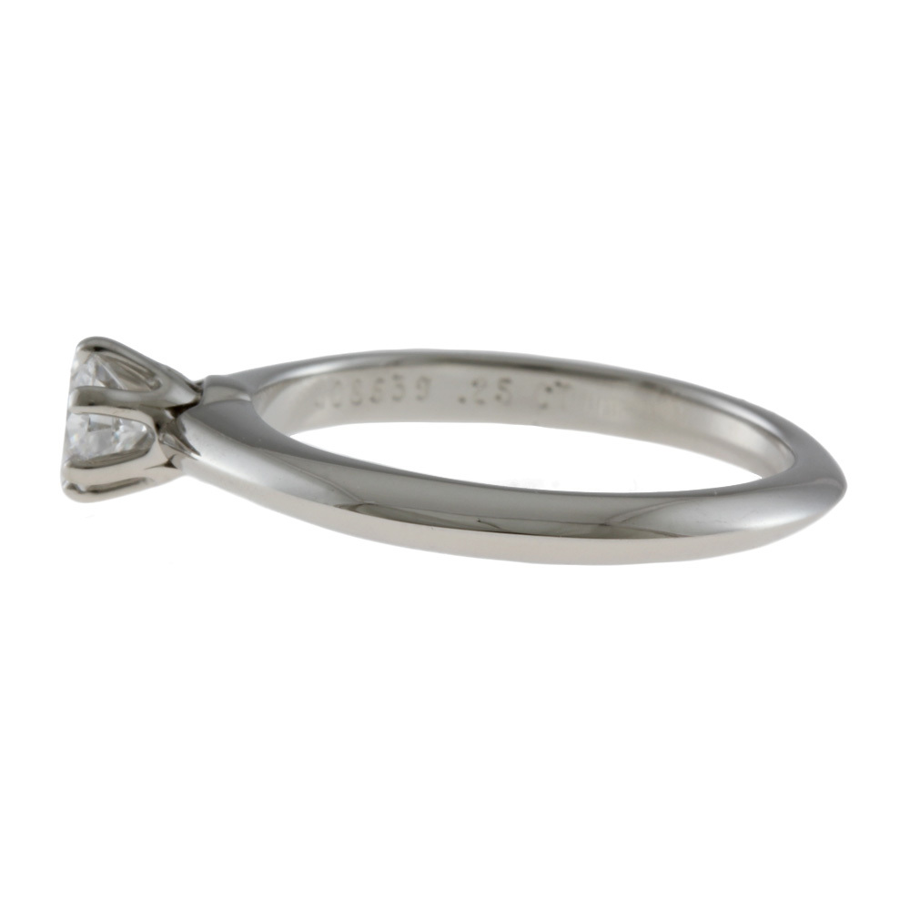 ティファニー TIFFANY&Co. ソリティア リング・指輪 7.5号 Pt950