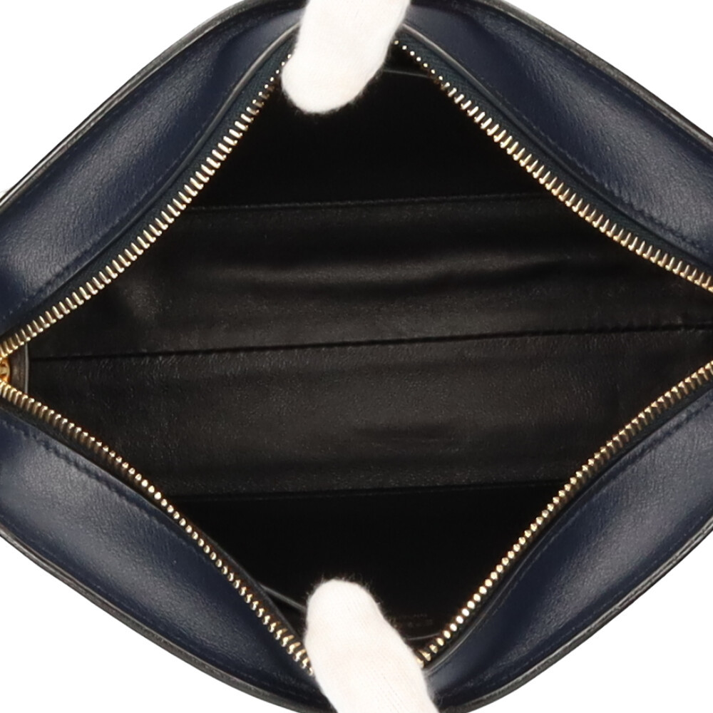 プラダ PRADA エスプラナード ショルダーバッグ レザー ネイビー