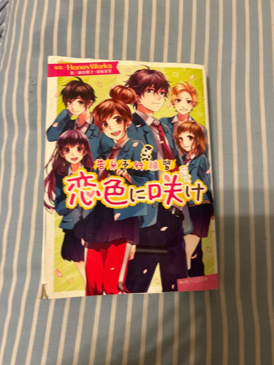 恋色に咲け （角川ビーンズ文庫　ＢＢ５０１－６　告白予行練習） ＨｏｎｅｙＷｏｒｋｓ／原案　藤谷燈子／著　香坂茉里／著 