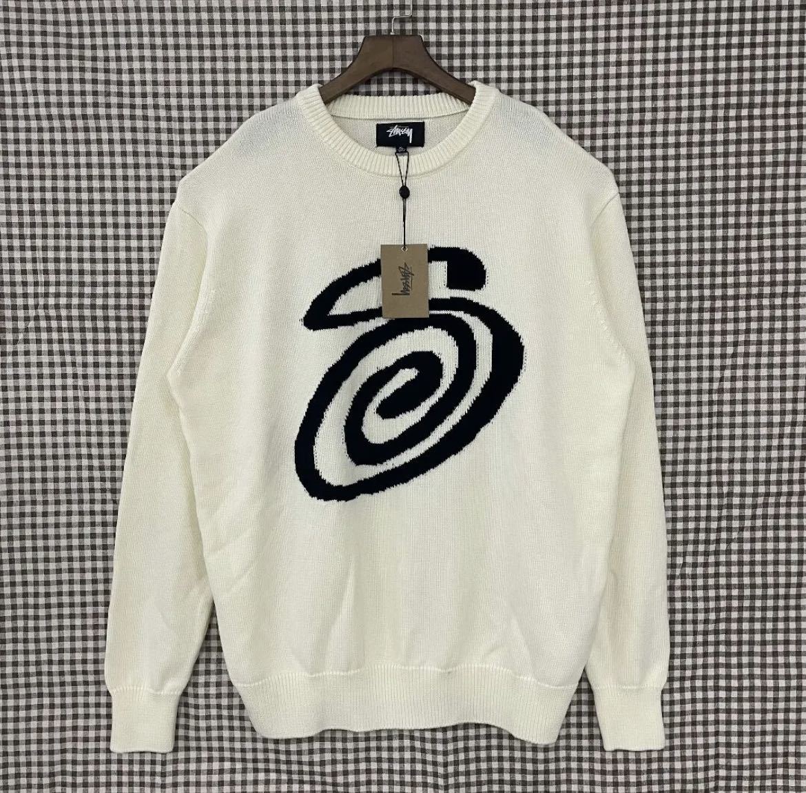 STUSSY SWEATER ステューシー ニットセーター Mサイズ グリーン - ニット