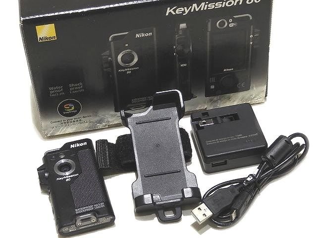 Nikon 防水ウェアラブルカメラ KeyMission 80 SL シルバー