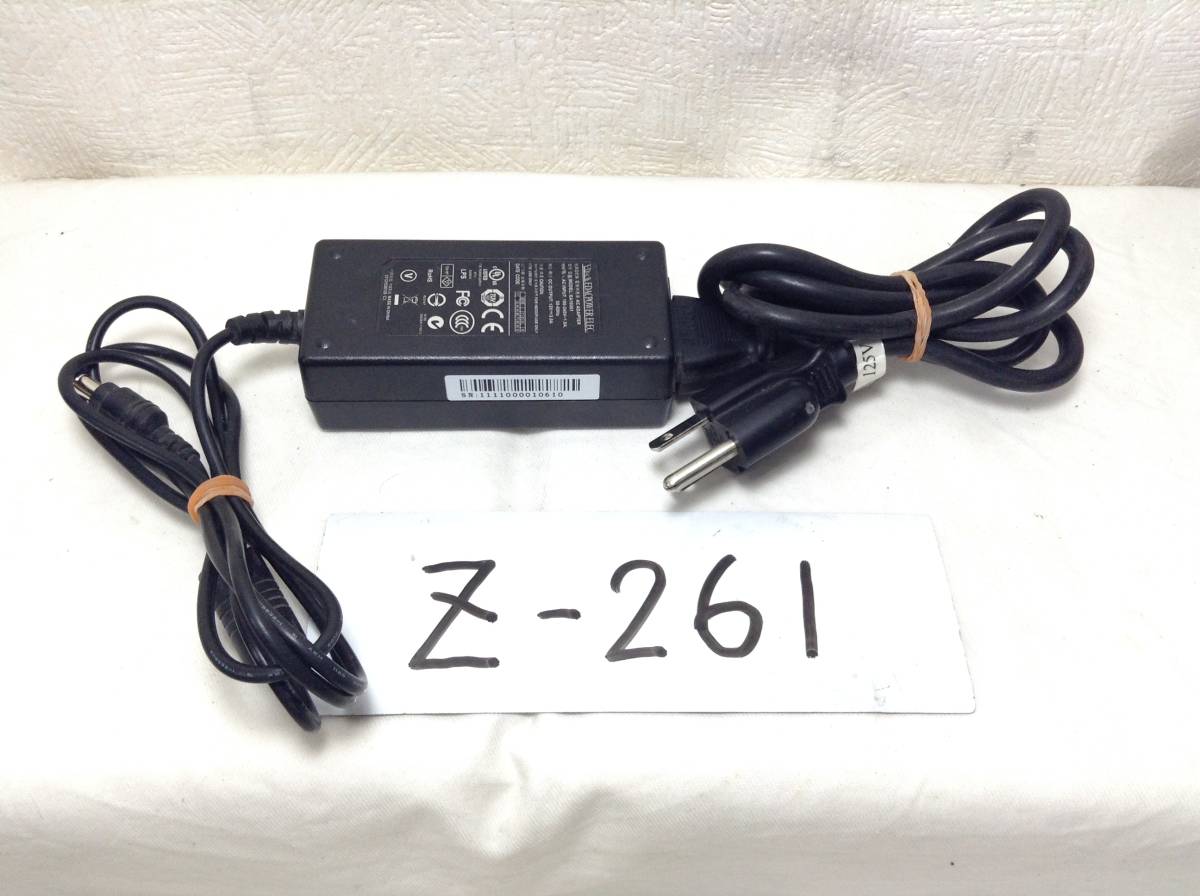 Z-261 EDAC 製 EA10361 仕様 12V 3.0A ACアダプター 即決品_画像1