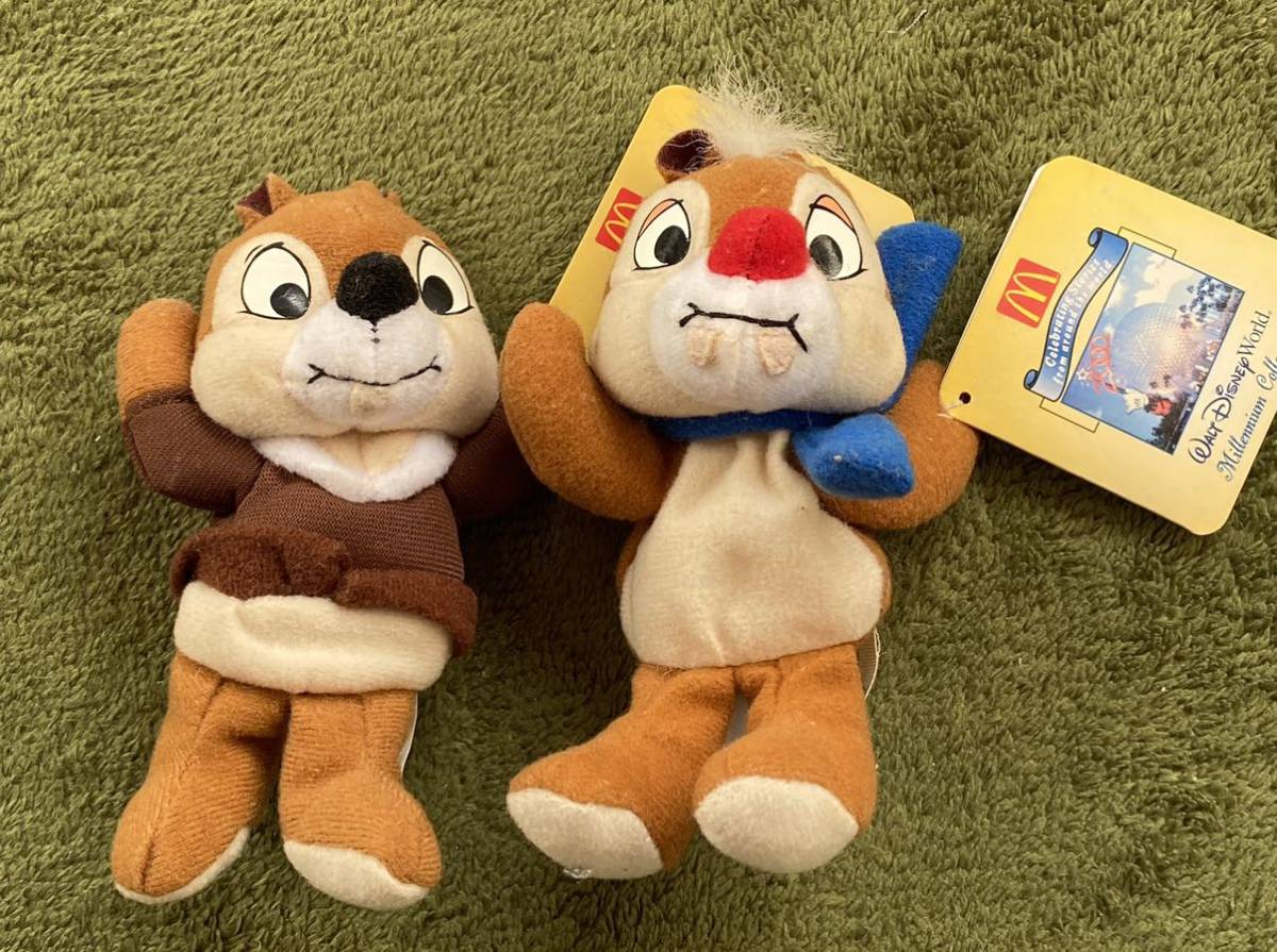 ①Walt Disney World Millennium Collectables* chip & Dale * McDonald's *