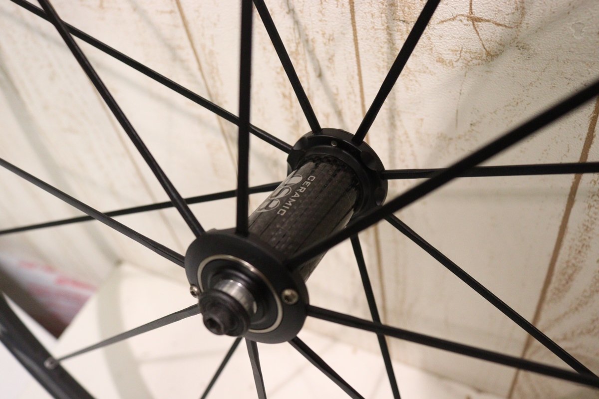 ○FULCRUM フルクラム RACING ZERO NITE C15 カンパフリー 12s対応 クリンチャー ホイールセット 美品_画像4